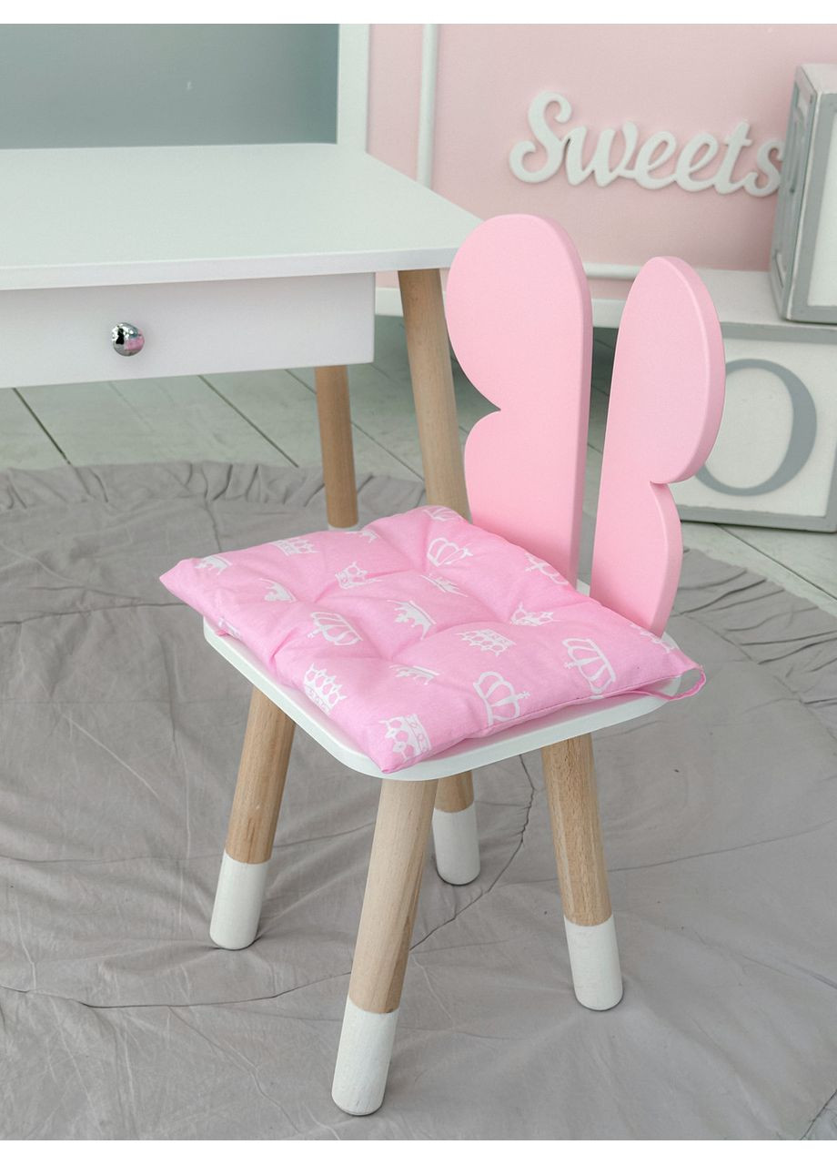 Подушка м'яка для дитячого стільчика з зав'язками No Brand (372793006)
