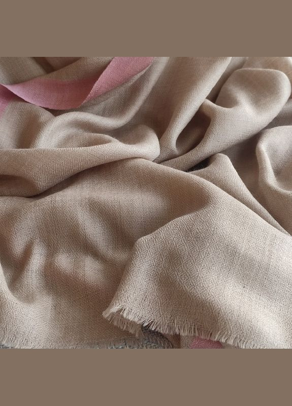 Шарф кашеміровий бежевий 200х70 см a-2739 Silk Route (297714926)