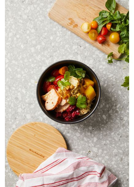 Миска с крышкой Matte Oven-to-table CC004972-001 15 см 1 л черная KitchenAid (368763957)