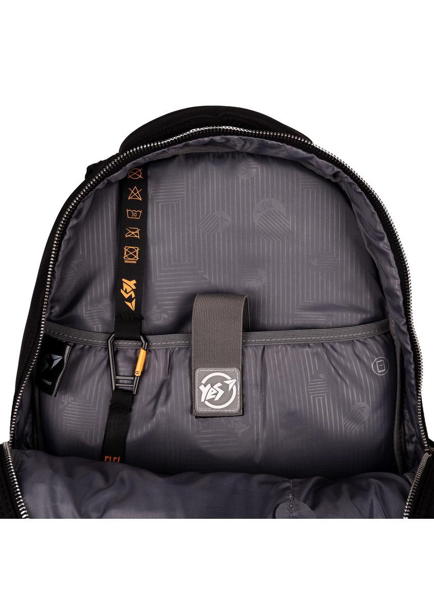 Рюкзак школьный TS-58 Sarcastic Cat 41х31х13 см Черный (559984) Yes (365290851)