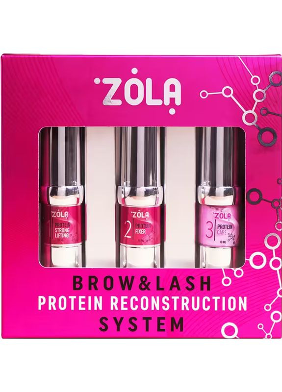 Набір для ламінування Brow&Lash Protein Reconstruction System TM ZOLA (352175873)