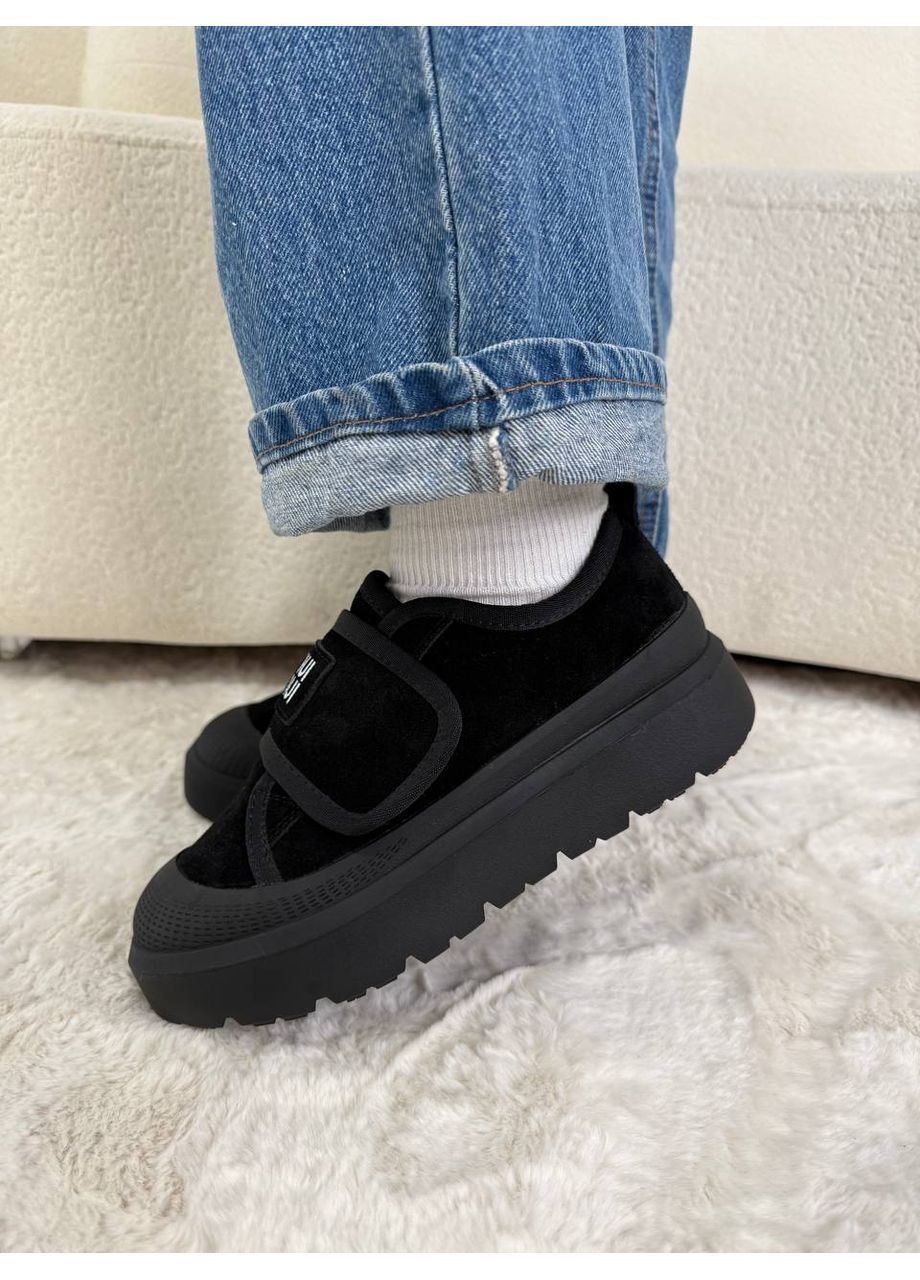 Кросівки зимові з натуральної замші ITTS чорні зими (370046217)