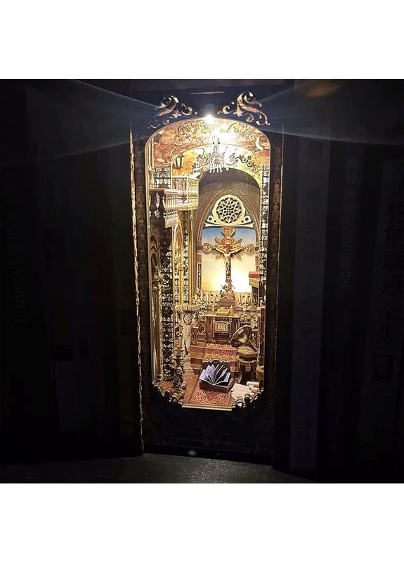 Бук Нук конструктор DIY Весна та осінь у храмі збірний румбокс Lesko (362456032)