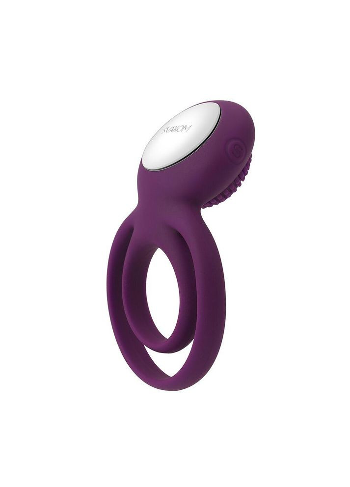 Подвійне ерекційне віброкільце для пар Tammy Violet: Інтенсивна спільна насолода та подвійна фіксація Svakom (371390118)