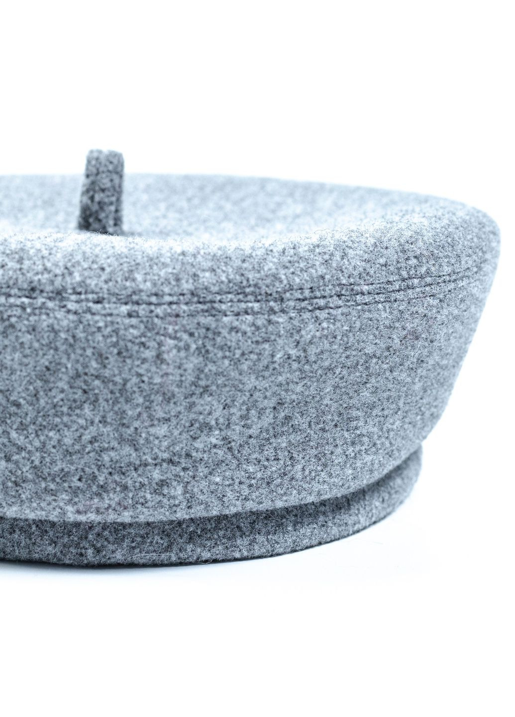 Берет жіночий вовна сірий АНІЛА LuckyLOOK 577-411 (322781509)