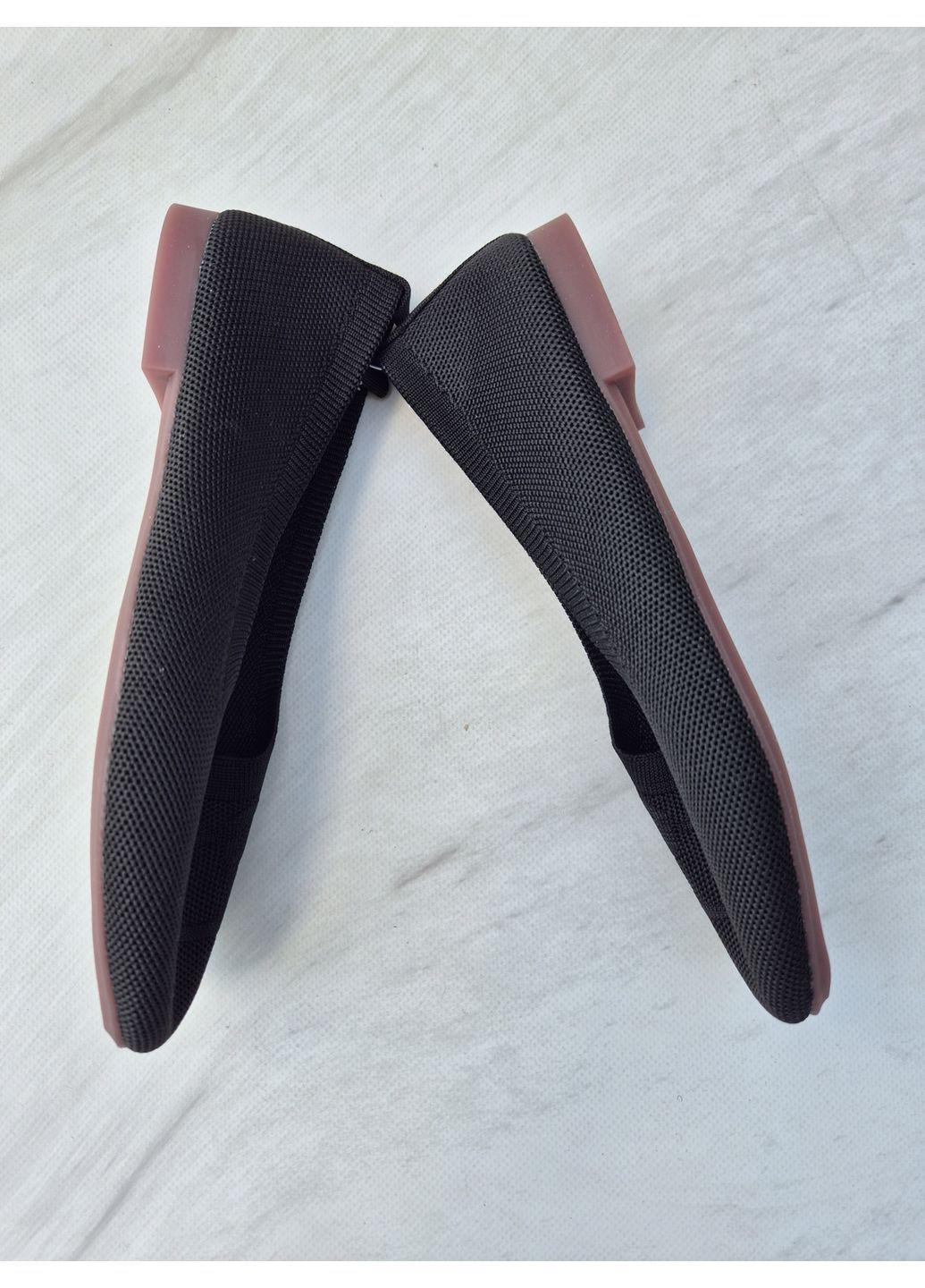 Fashion Жіночі туфлі тканинні тканини чорний з текстиль, україна — демісезон (368468405)