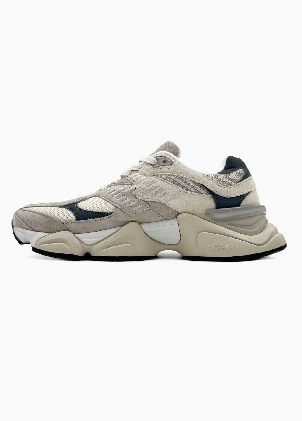 Бежевые демисезонные кроссовки мужские и женские new balance 9060 beige | нью беланс 9060 бежевые No Brand