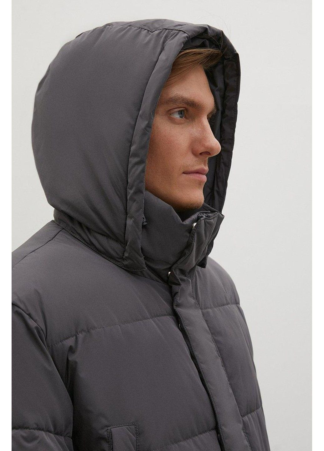 Серая зимняя зимняя парка fac21005-202 Finn Flare