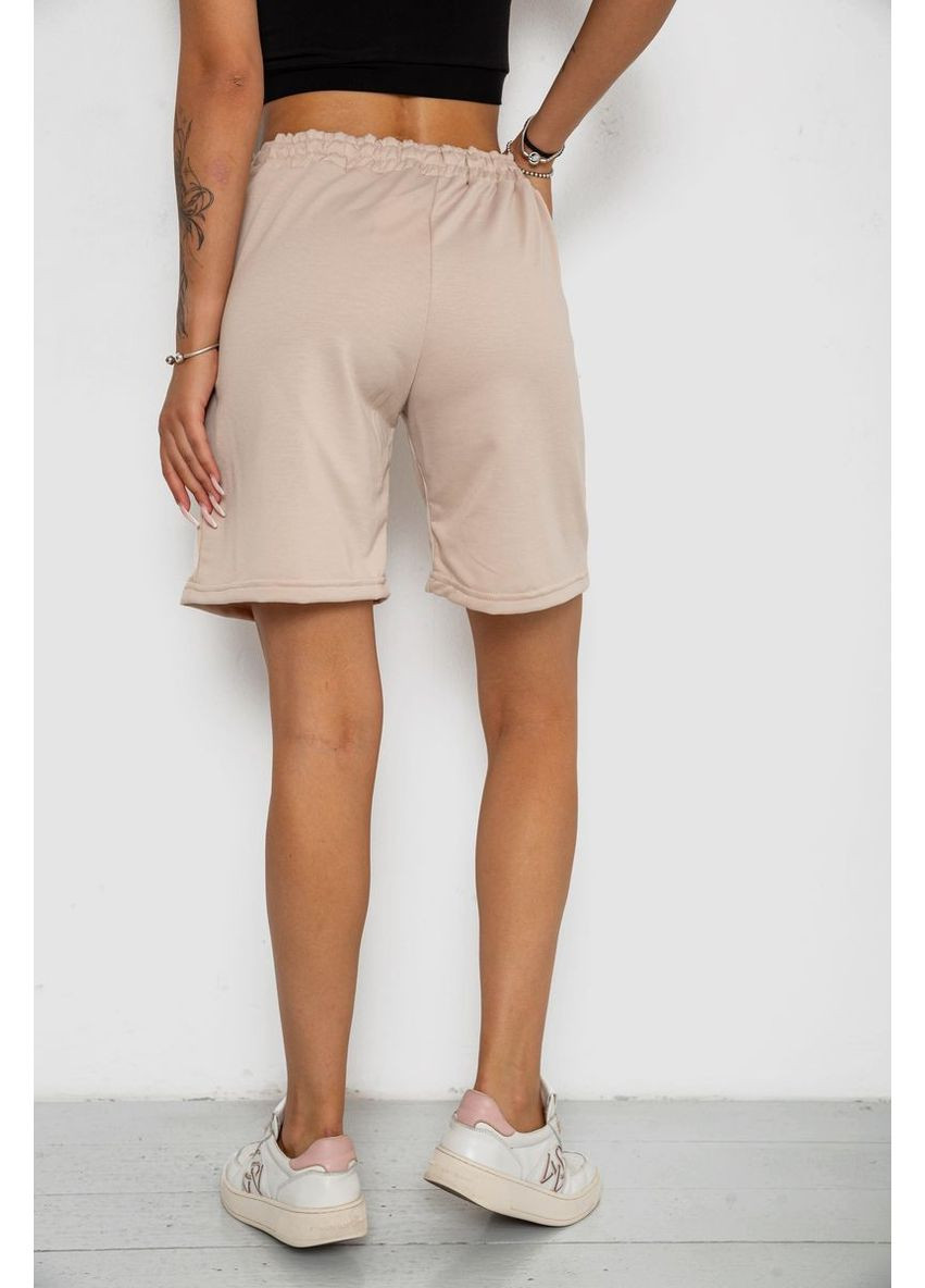 Шорти жіночі однотонні, колір бежевий, 238R57820 Anello (358516417)