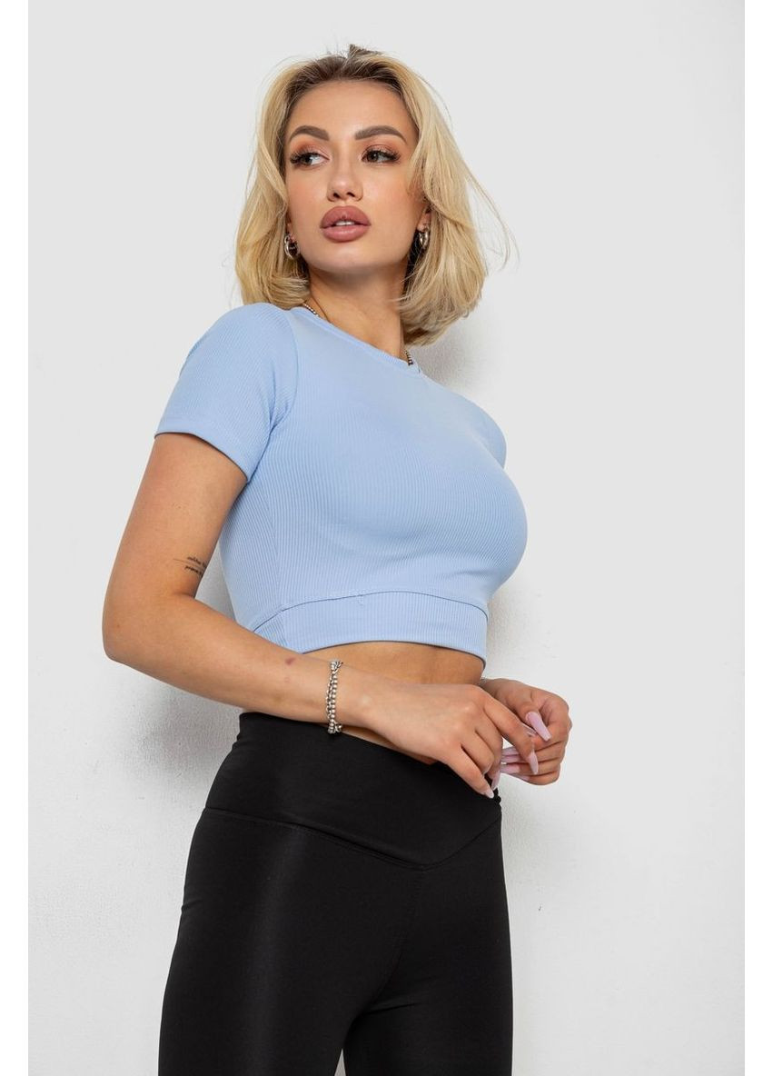 Футболка - топ женская в рубчик, 238R58210 Ager - (351507724)