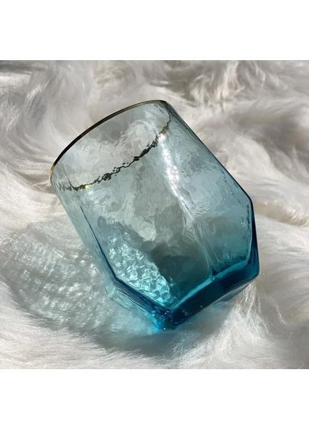 Стакан "Бирюза", 450мл, GXF01F-B/S, OLSFD1008 Olens (371120903)