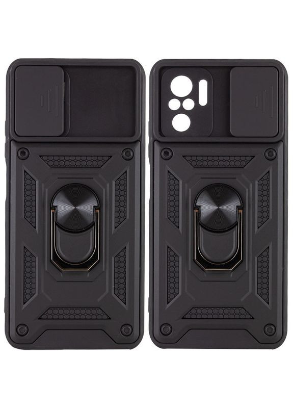 Ударопрочный чехол Camshield Serge Ring для Xiaomi Redmi Note 10 / Note 10s / Poco M5s Black No Brand (340063296)