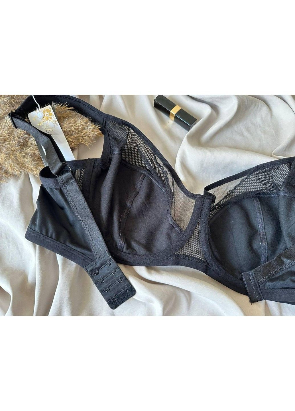 Комбінований бюстгальтер без поролону 11566 леопардовий Lanny Mode