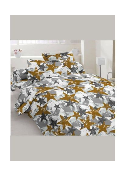 Півтораспальний комплект постільної білизни 100% Бавовна 150х220 см Bl1.5-1002 Vital-Textile (367262574)