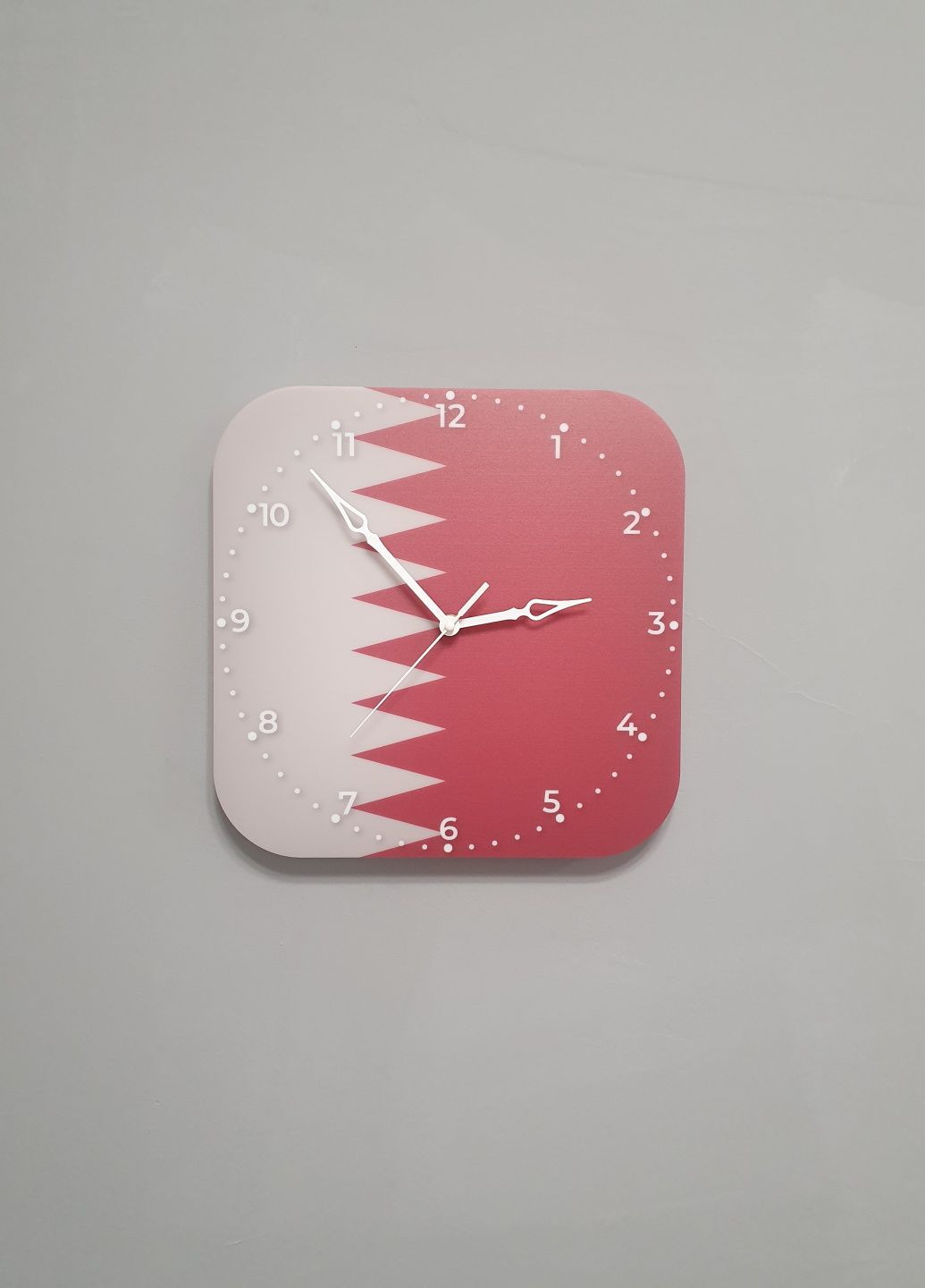 Часы настенные флаг Катара No Brand (321989377)