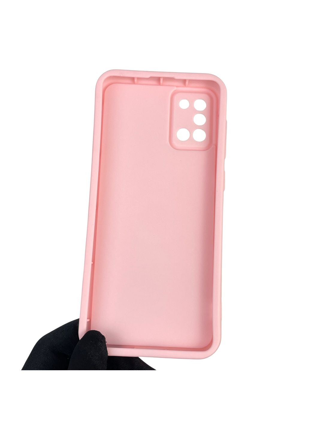 Чохол силіконовий Soft Touch для Galaxy A31 (SM-A315F) рожевий (Повний захист камери) Samsung (366390257)