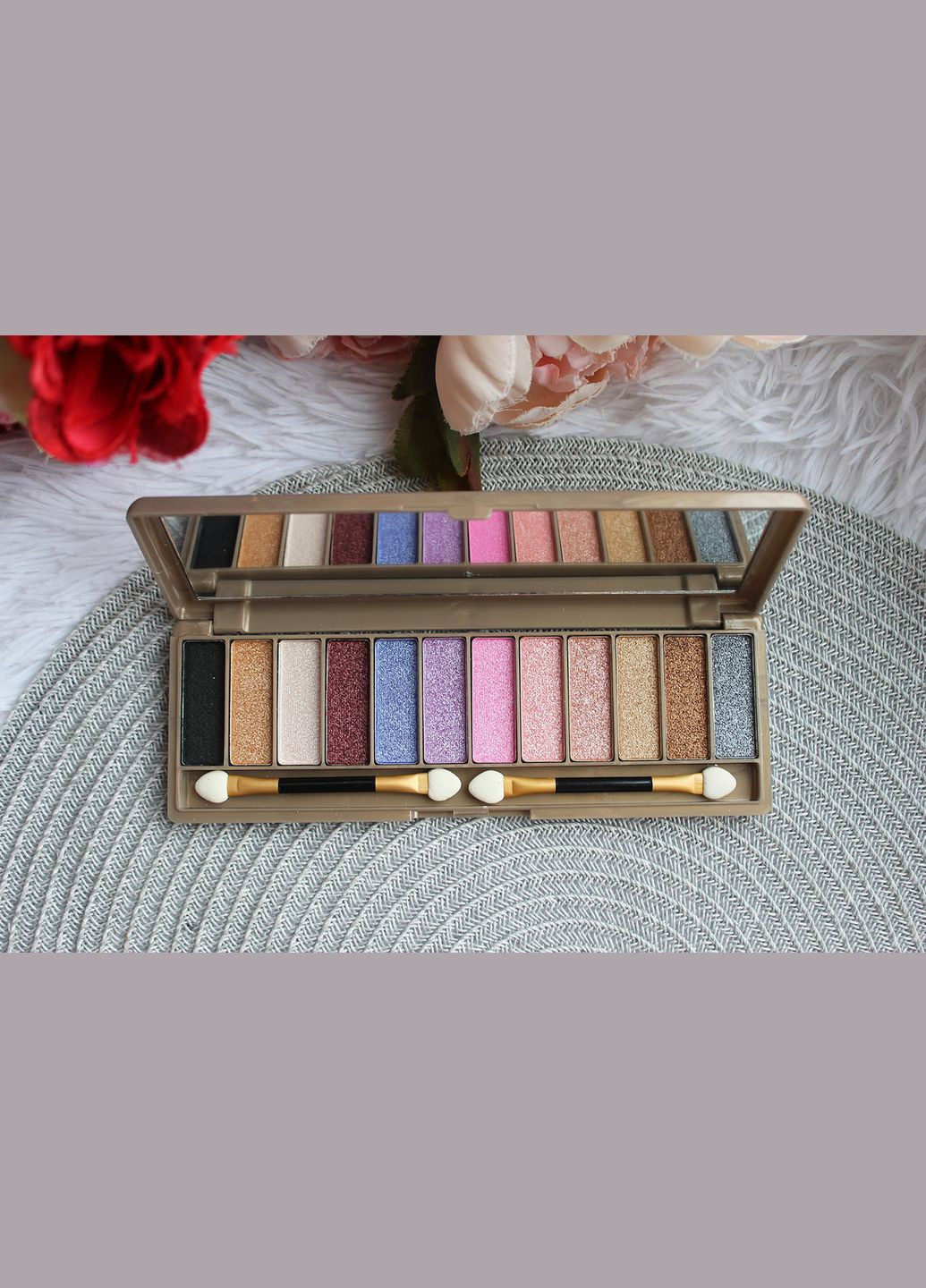 Набір тіней для повік 12 відтінків Romantic Collection № 08 Christian (304769061)