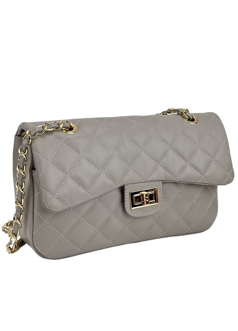 Женская кожаная сумочка кросбоди через плечо на цепочке Italy RoyalBag F-IT-5865 (304609628)