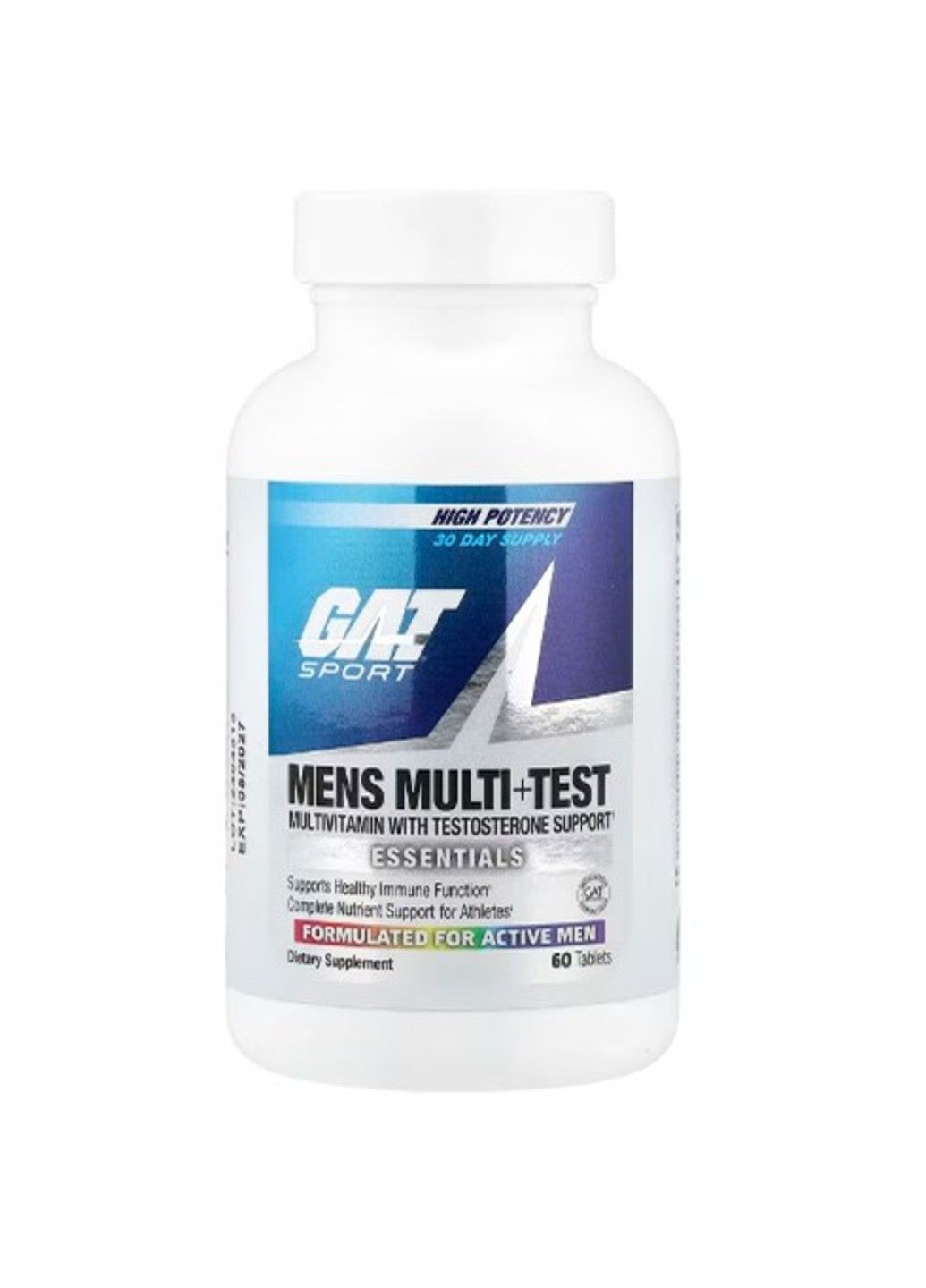 Mens Multi+Test, мультивитамины для мужчин, 60 таблеток Gat (347600310)
