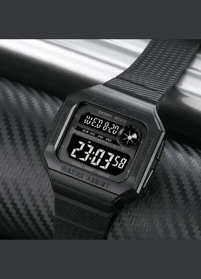 Годинник наручний чоловічий SKMEI 2022BKBK, армійський годинник протиударний, брендовий чоловічий годинник No Brand (359474676)