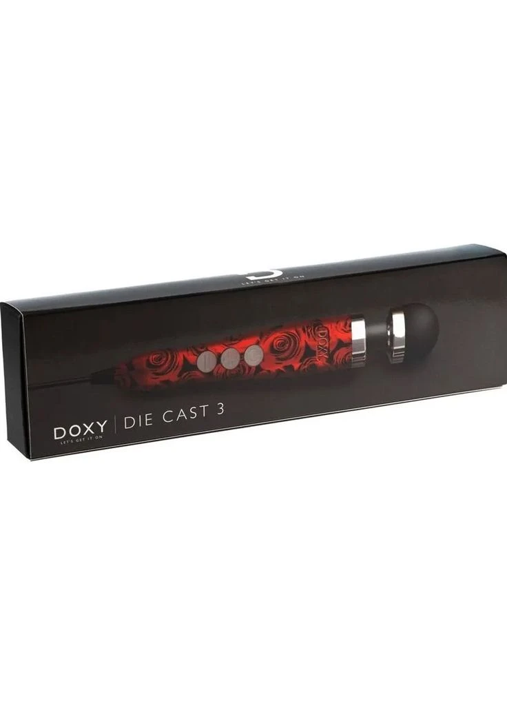 Вибромассажер Die Cast 3 Rose Pattern (SO8020) [108575] Doxy (400986982)