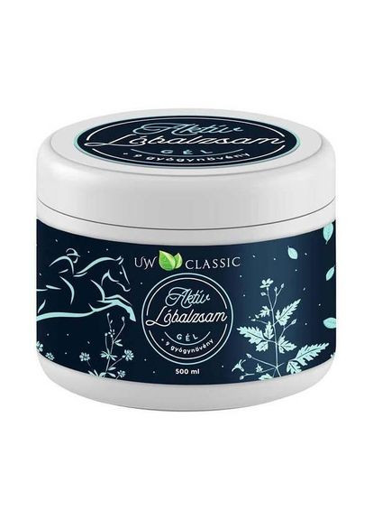 Конский бальзам (зеленый) охлаждающий UW Aktiv Gel 500 мл UW Naturcosmetic (368710908)