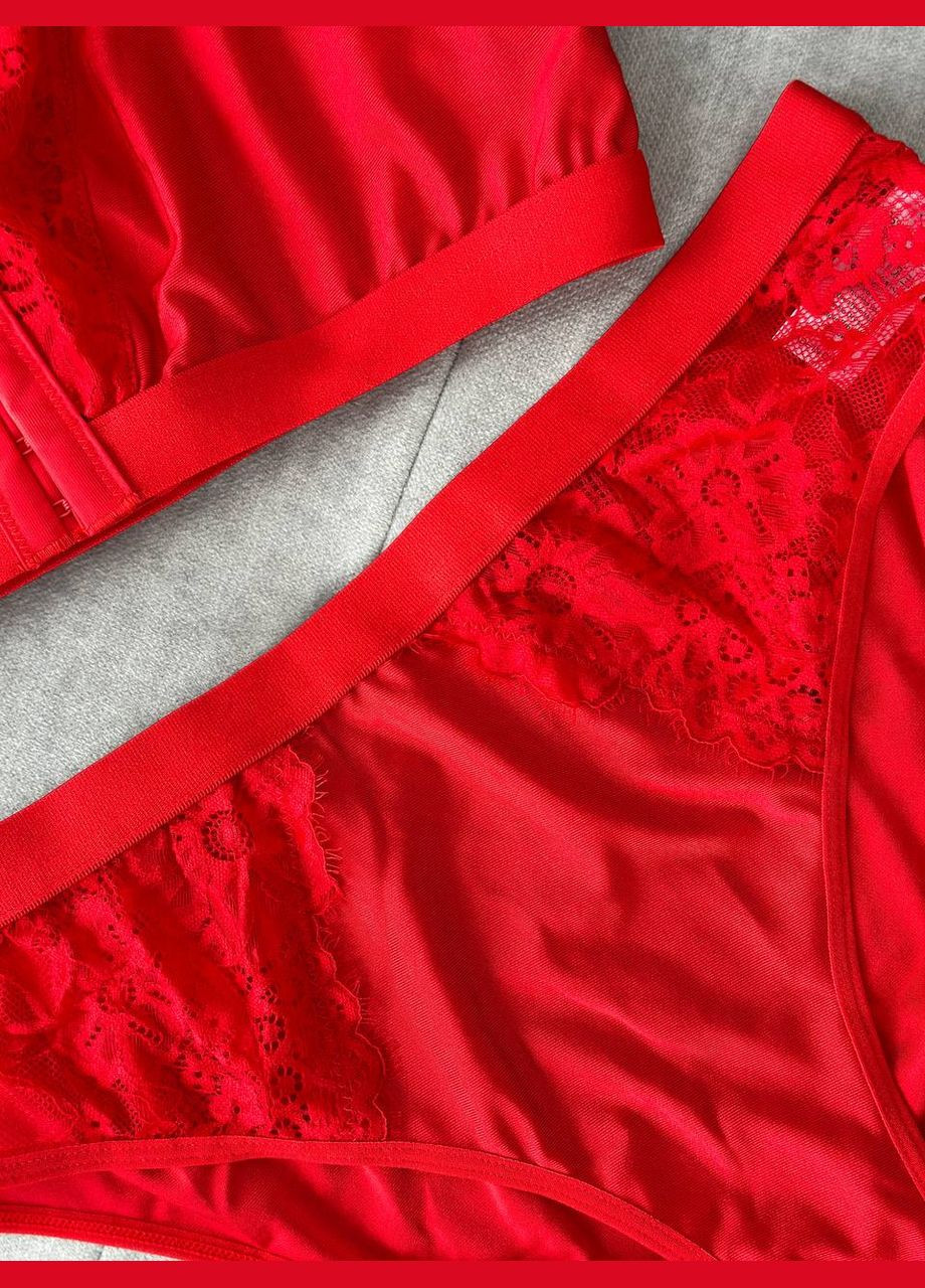 Красный демисезонный невероятно удобный и страстный комплект Vakko