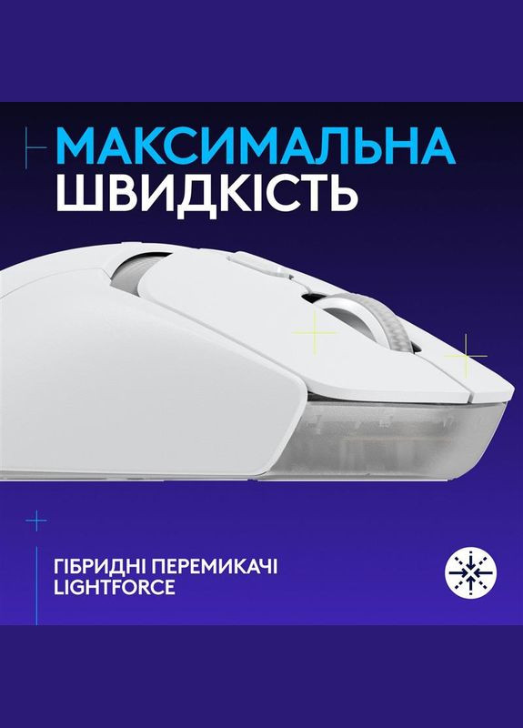 Мышь беспроводная G309 White (910-007207) Logitech (314975899)