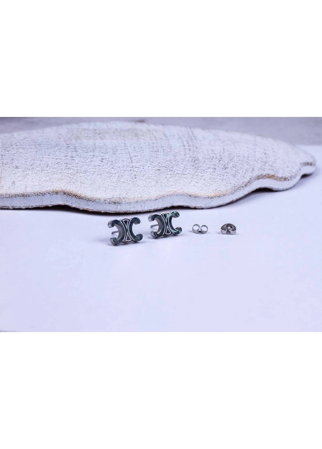 Женские серьги гвоздики серебристого цвета Xuping Jewelry боксерки (393799796)