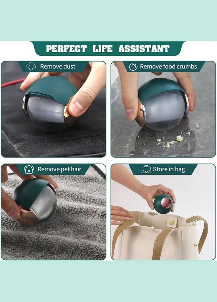 Ролик для очищення одягу силіконовий багаторазовий липкий від шерсті MAG-725 миється водою TOP (296504033)