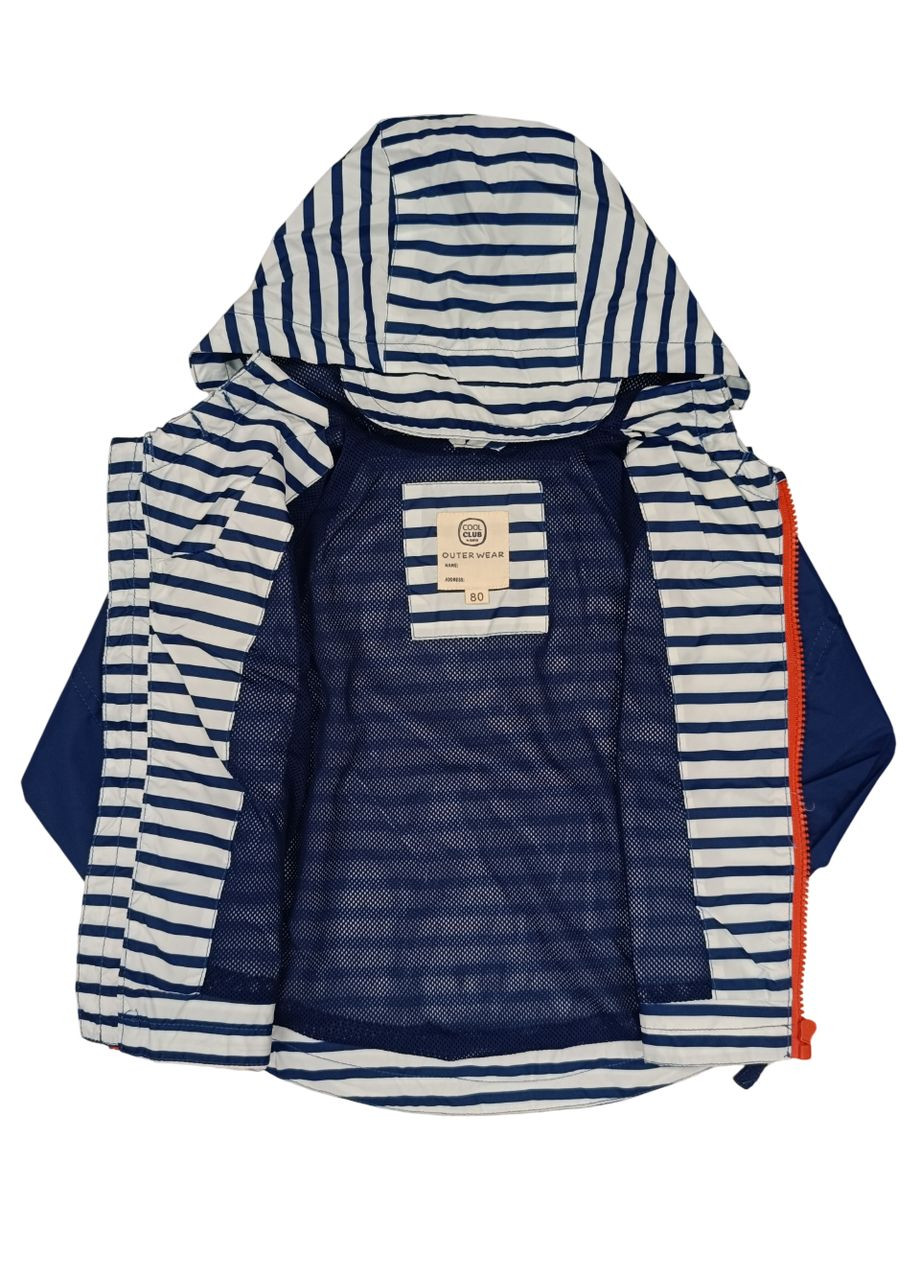 Синяя демисезонная ветровка Cool Club