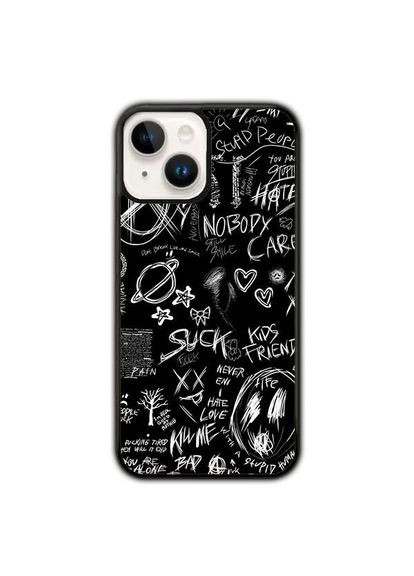 Чехол для Apple Iphone 15 Plus Черный No Brand (302217779)