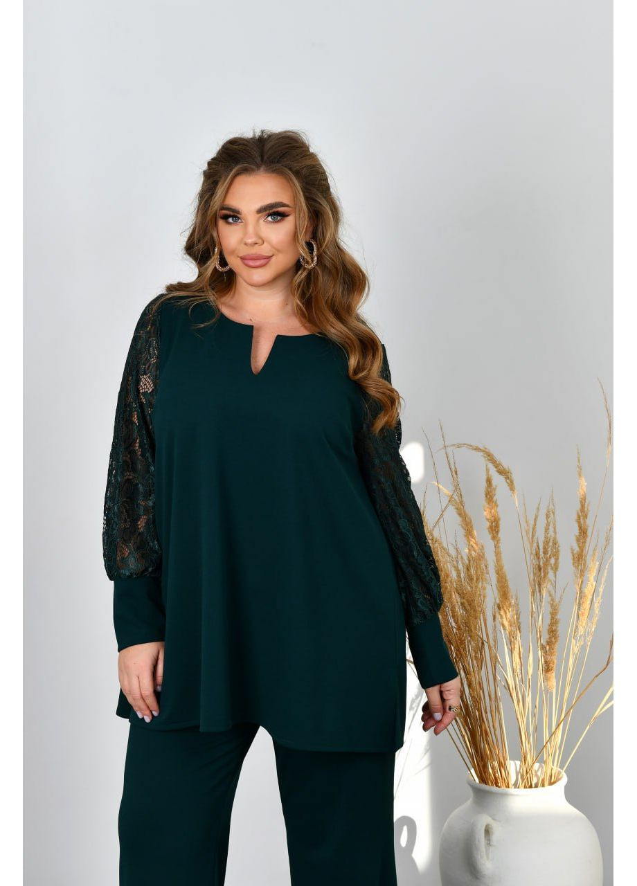 Костюм креп-стрейч,туніка А -подібного силуету,брюки прямі Україна (356077973)