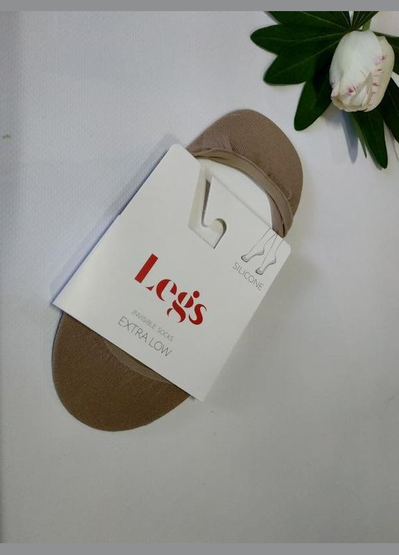 Бавовняні жіночі слідочки 724 extra low silicone Legs (324833419)