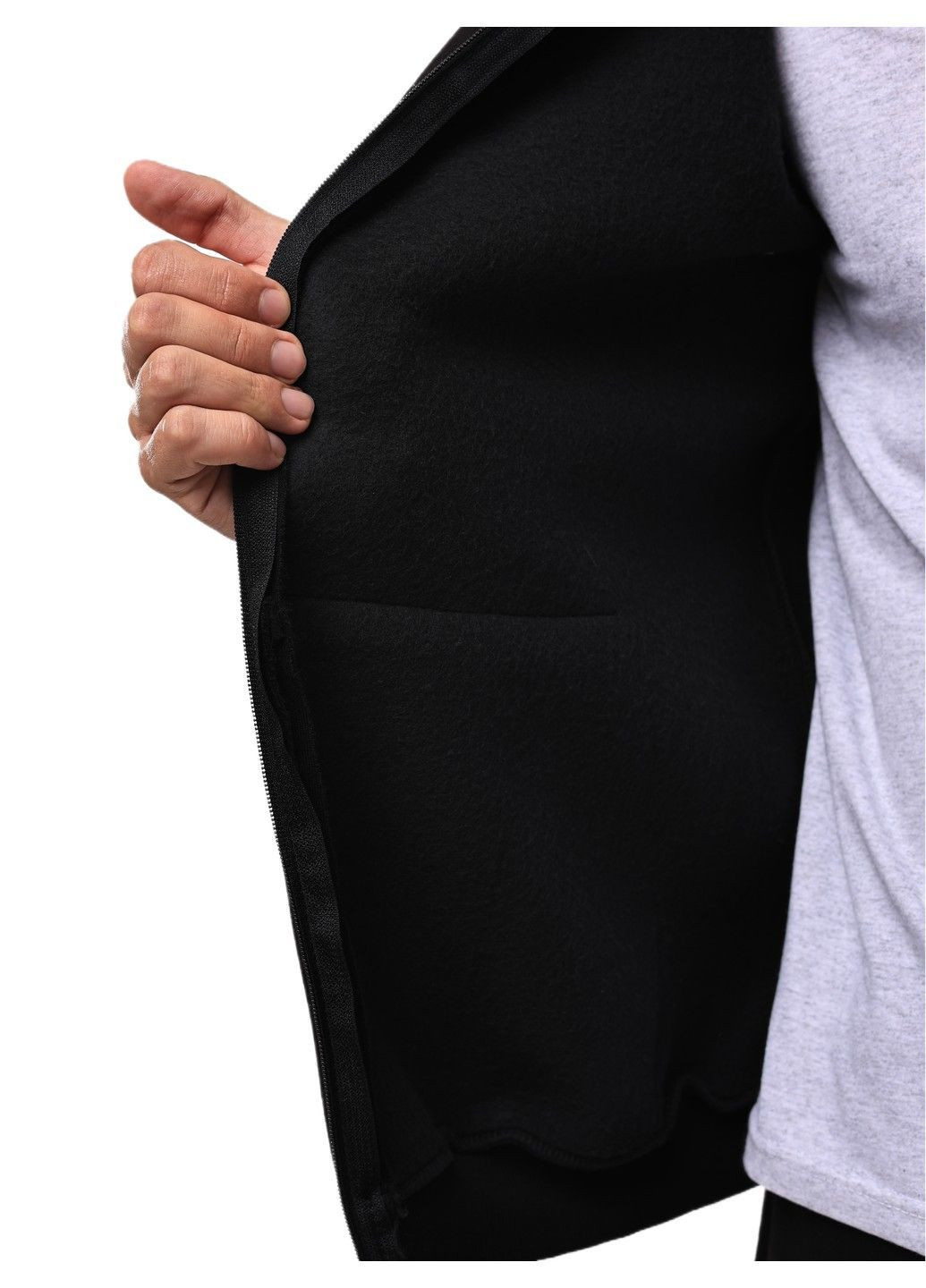 Черный костюм спортивный мужской Like