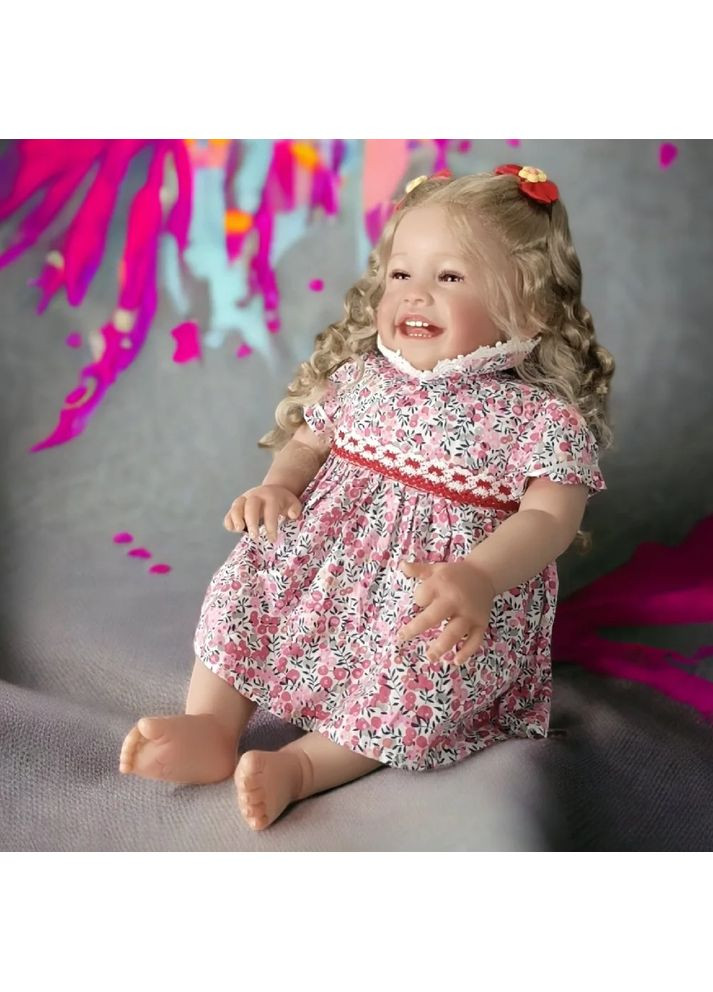 Кукла Реборн 60 см коллекционная Анжелика No Brand (367736302)