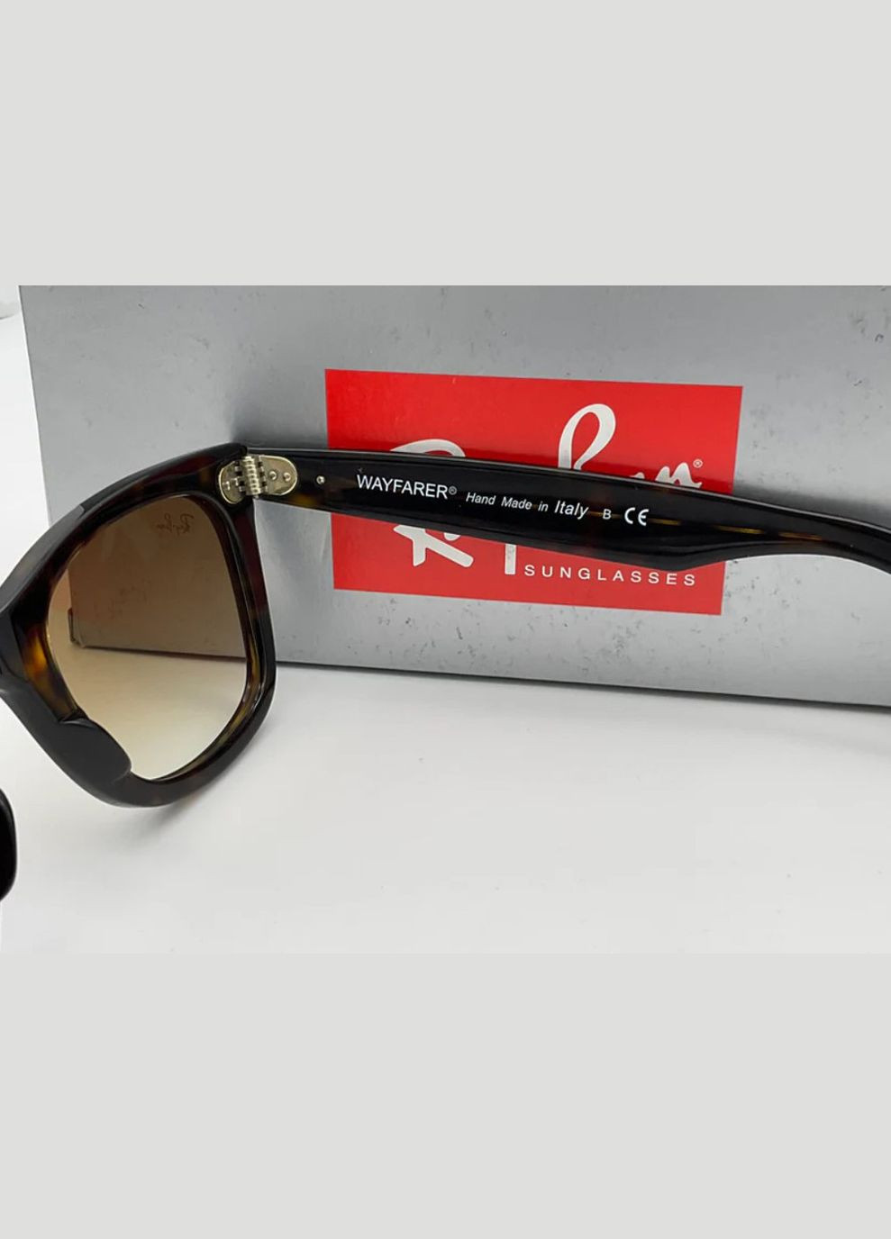 Мужские солнцезащитные очки Wayfarer 2140 (902/51) Lux No Brand (322157167)