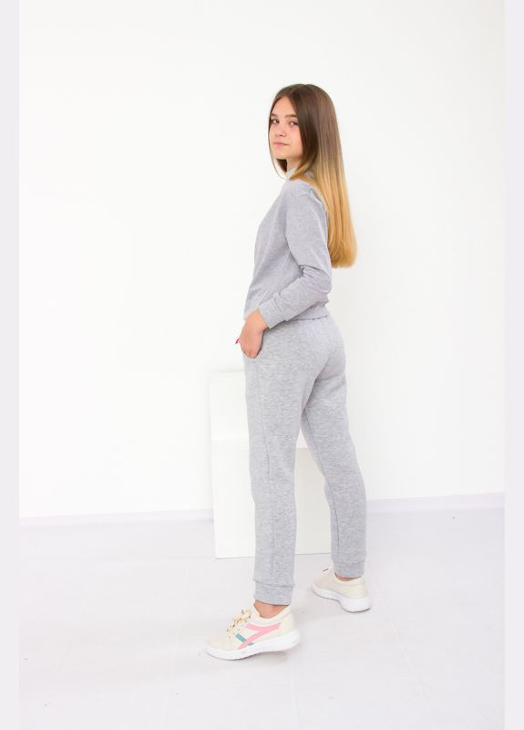 Серые повседневный зимние брюки Носи своє