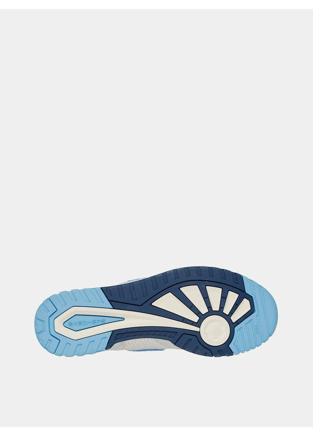 Цветные кеды низкие 10299239 белый/голубой km5621 Skechers