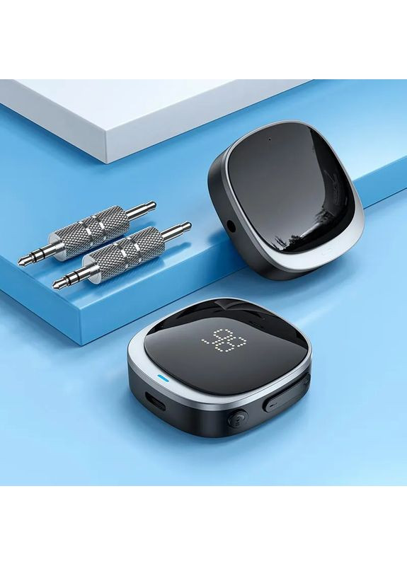 Bluetooth-ресивер Travel car AUX BT receiver Black (6942007618908) Hoco E80 (361871444)