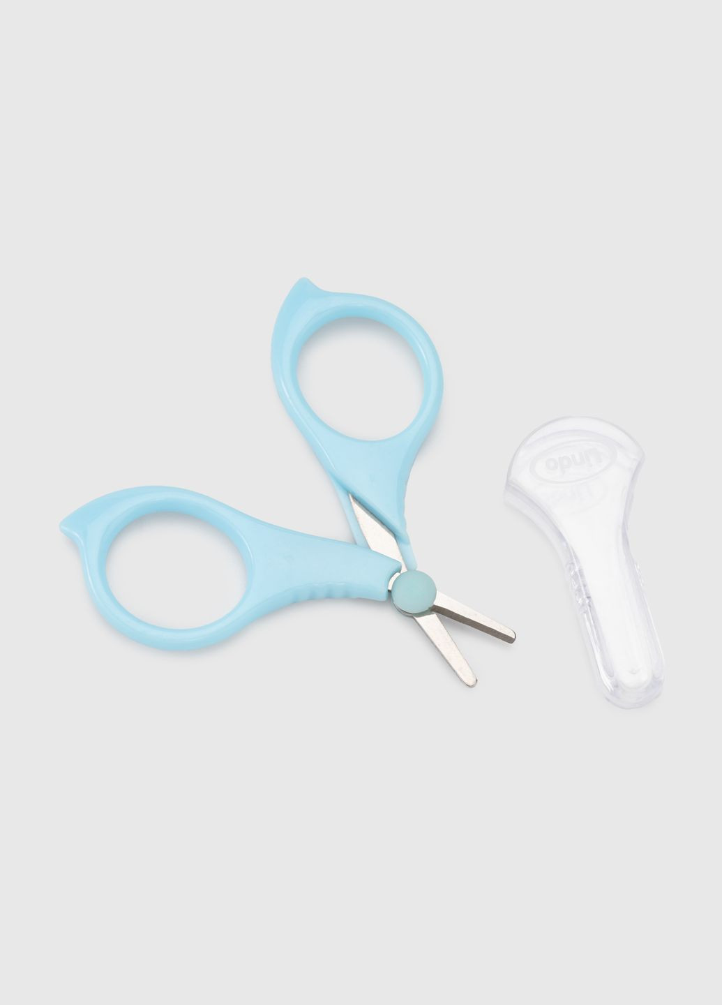 Ножницы детские с короткими лезвиями и колпачком ZP 002 Lindo (285764417)