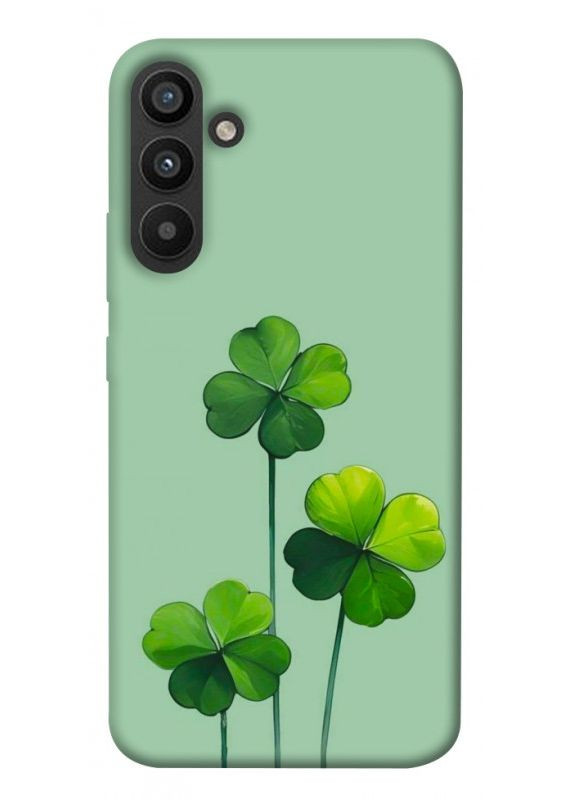 Чохол з принтом для Samsung Galaxy A34 5G / для самсунг галаксі А34 Lucky clover No Brand (338612133)