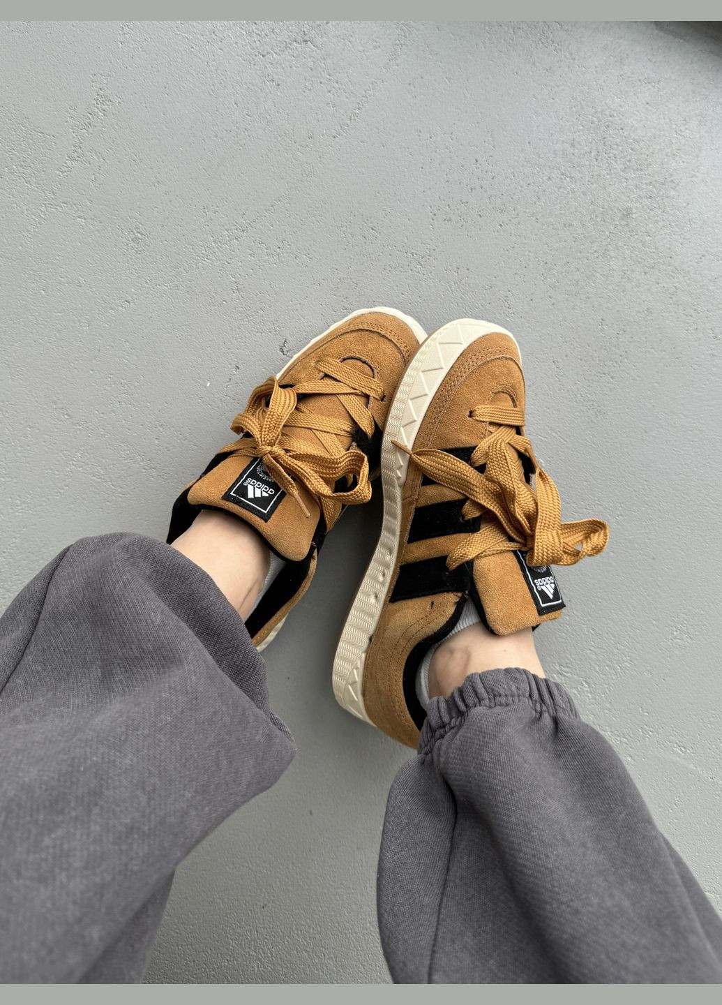 Кросівки жіночі і чоловічі Adidas Adimatic brown | Адідас Адіматік коричневі No Brand коричневі демісезони (316507755)