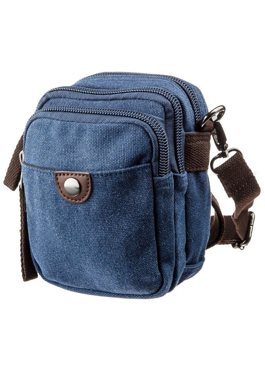 Барсетка текстильна 20162 Синя Vintage (329146795)