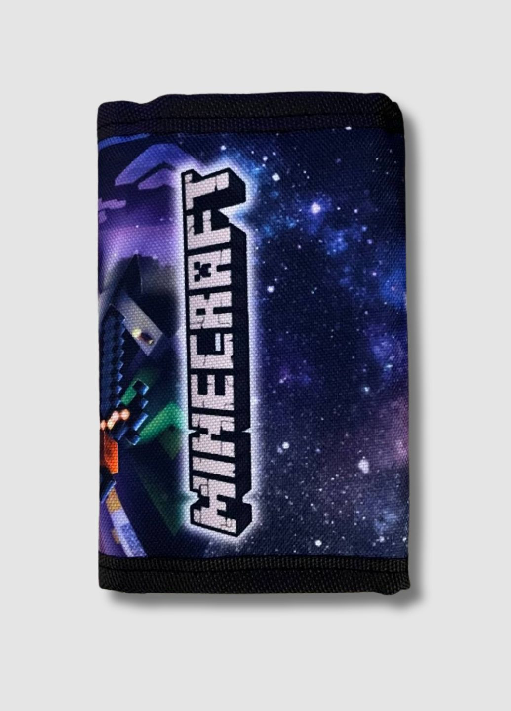 Дитячий гаманець на липучці - Майнкрафт / Minecraft No Brand Дитячій гаманець (370140873)