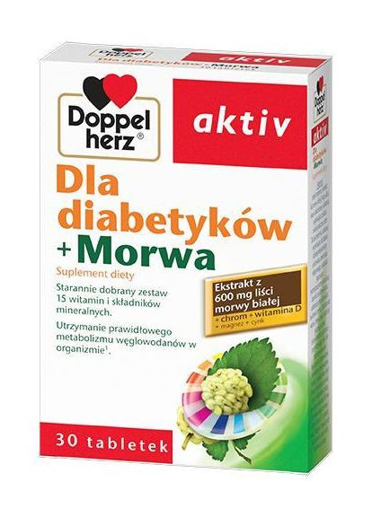 Препарат для діабетиків+шовковиця, Doppelherz aktiv, 30 табл Queisser Pharma (361135836)