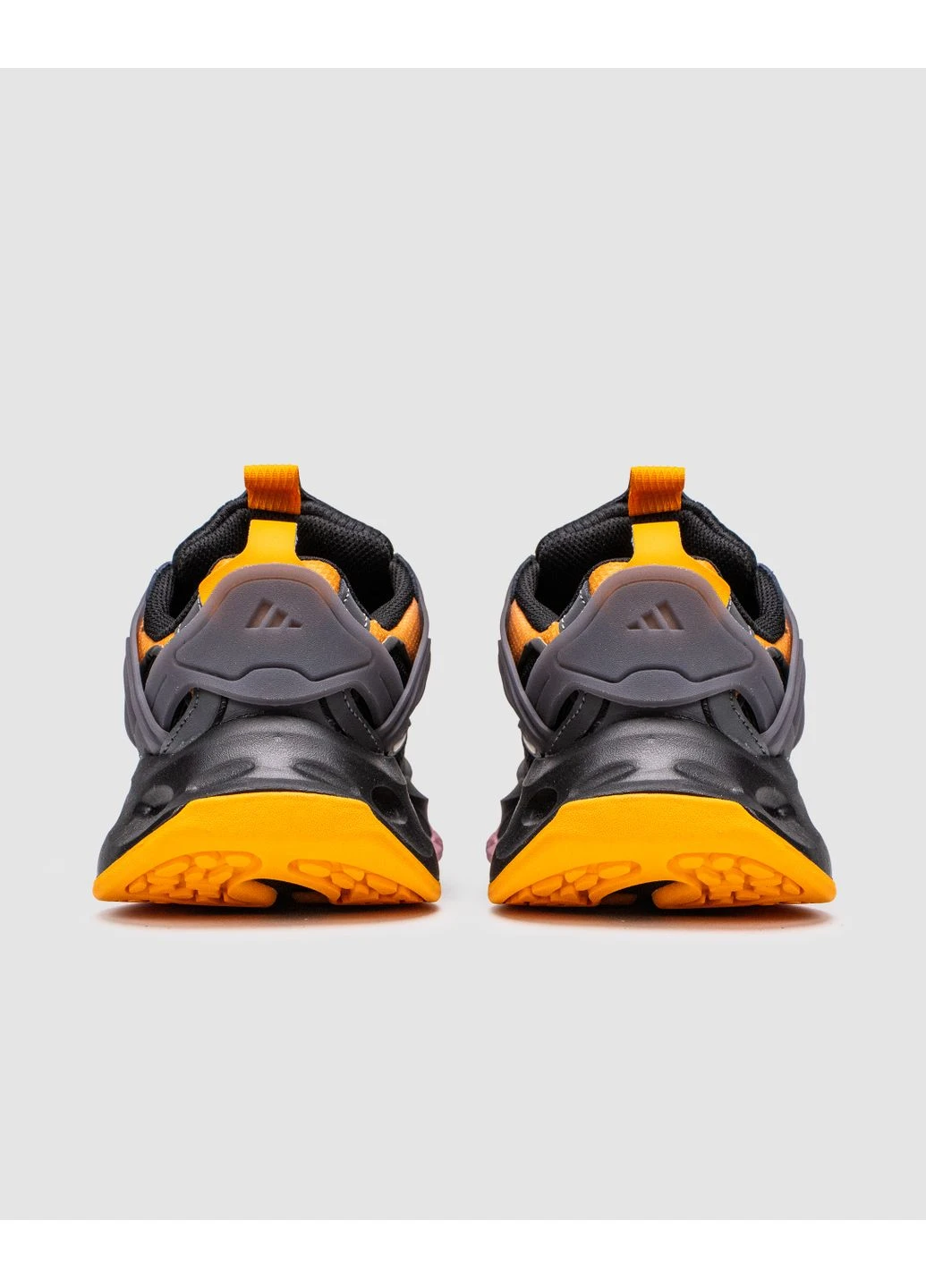 Чорні літні кросівки adidas vento xlg deluxe black/orange/purple адідас венто No Brand