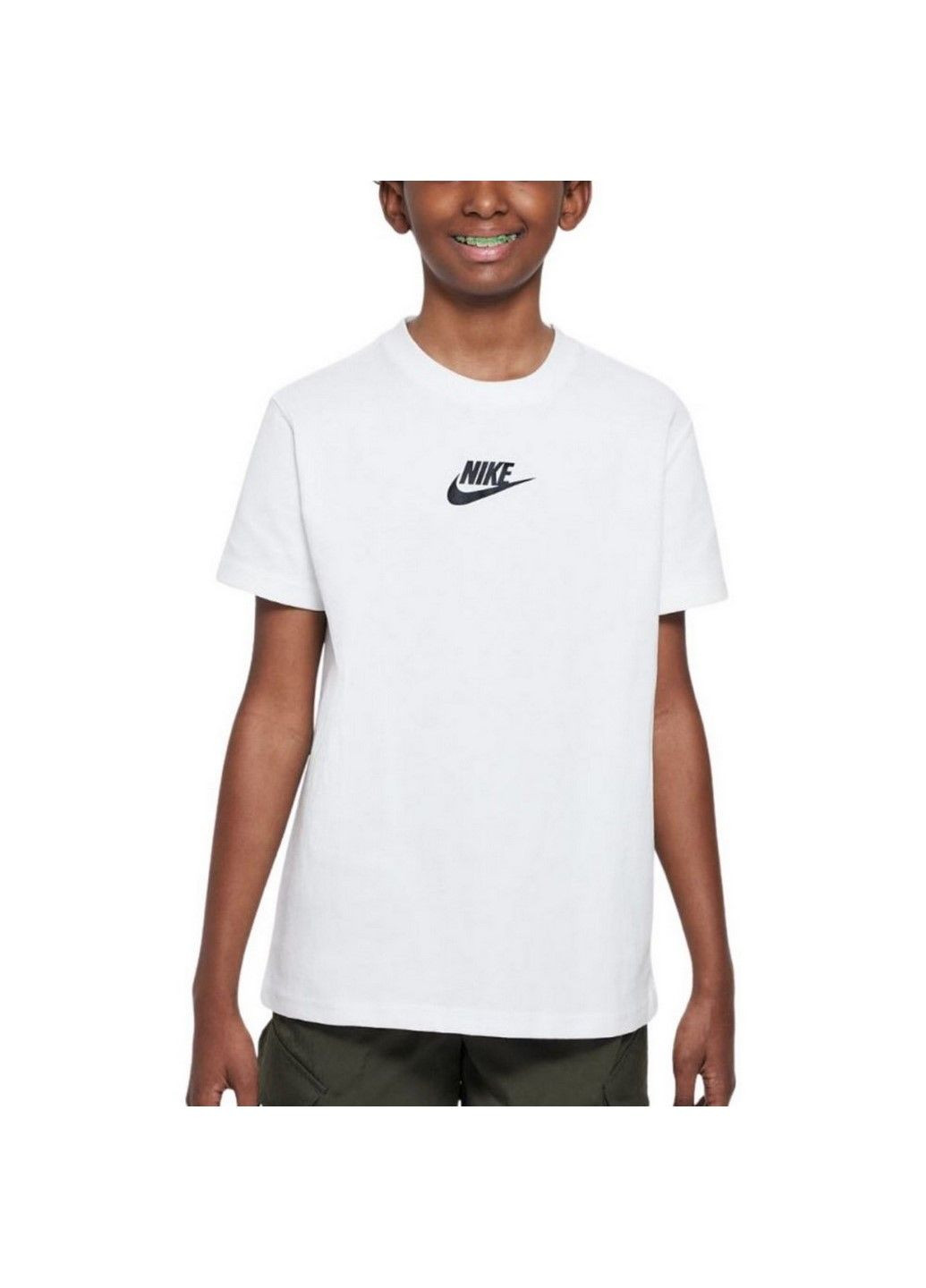 Біла демісезонна футболка u nsw tee prem essntls dx9540-100 Nike