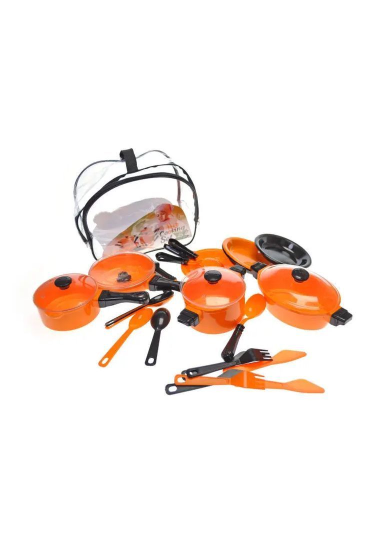 Набор кухонной посуды Cooking Set из пластика для детей от 3 лет в ассортименте 1498 Юніка Дів1498 (370654481)