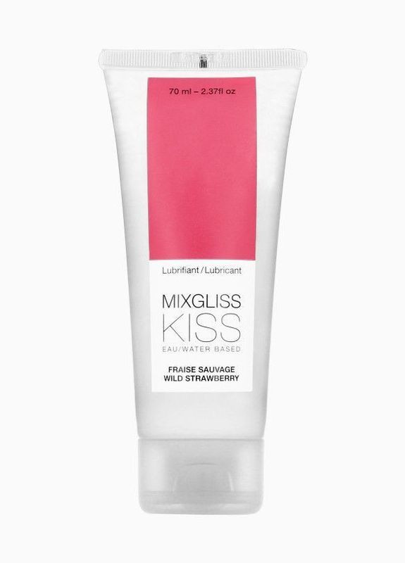 Смазка на водной основе KISS Wild Strawberry (70 мл) MixGliss (335391682)